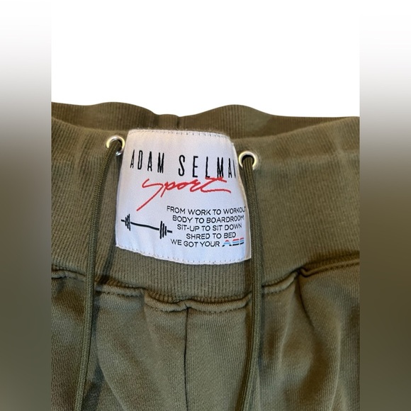 Adam Selman Sport Olive Jogger Pants size small - Picture 3 of 4